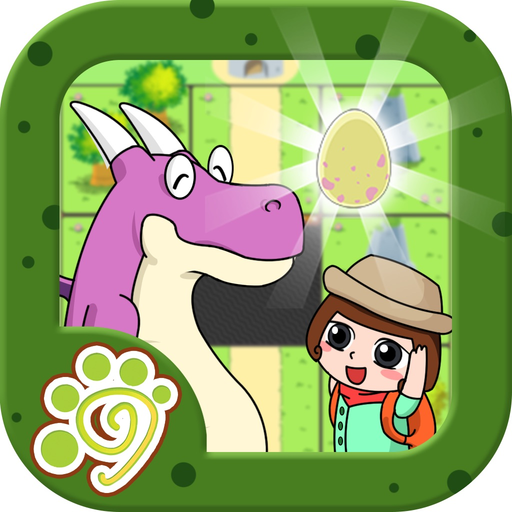 Bella save the dinosaur egg app icon