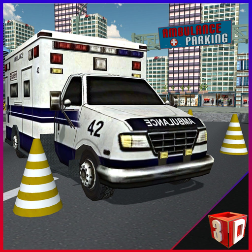 Ambulance Hospital Parking – Drive & park vehicle in this extreme driver simulator game app icon