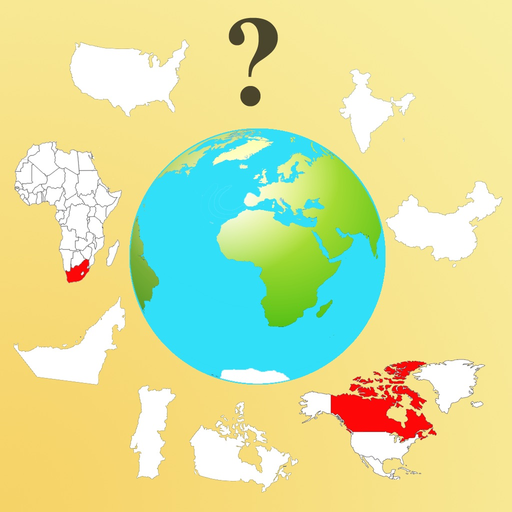 Ultimate Country Maps Trivia app icon