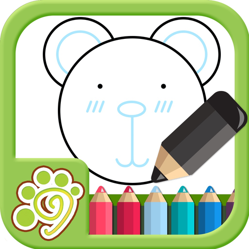 Draw by simple shapes & lines app icon
