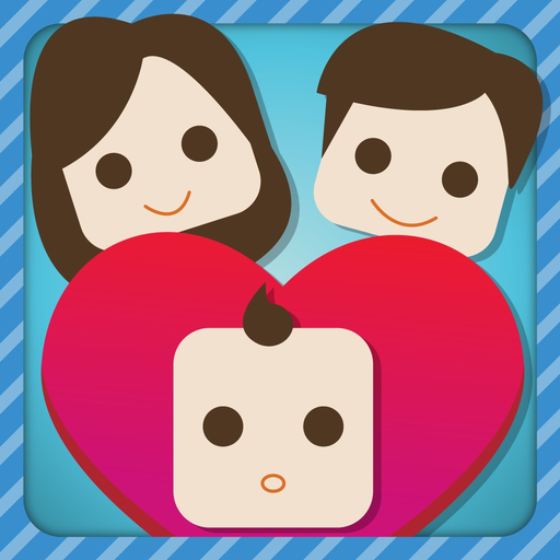 Your future baby face app icon