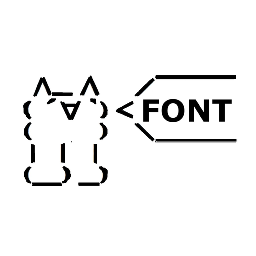 Monapo for ASCII Art app icon
