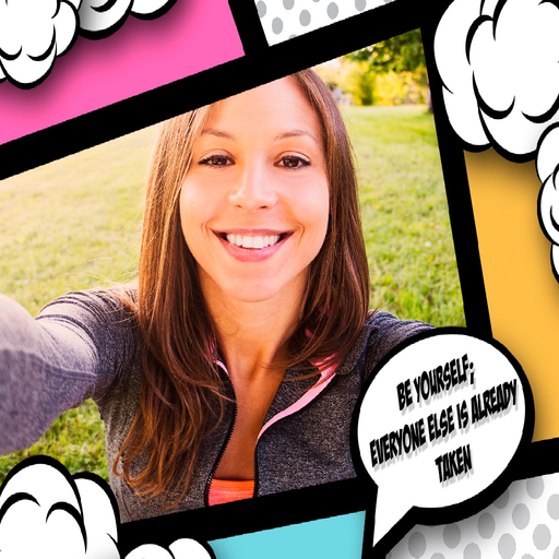 Frames edit and create cards app icon