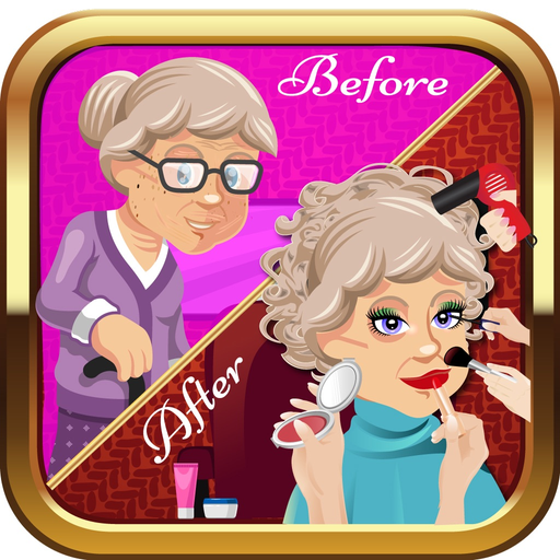 Grandma's Party Makeover Salon - Make the Granny look young & cute for Grandpa app icon
