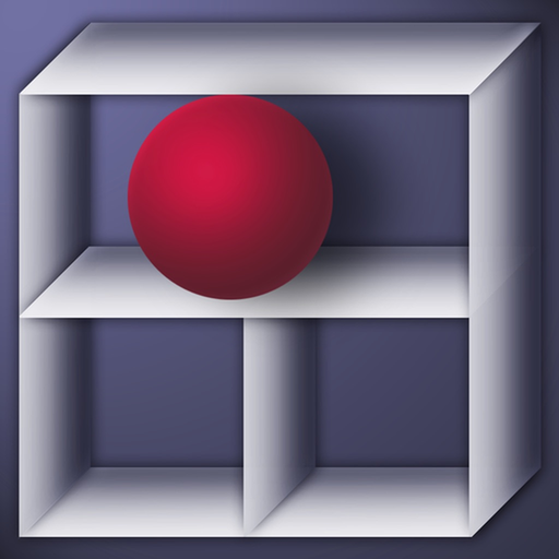 Red ball & Glass maze app icon