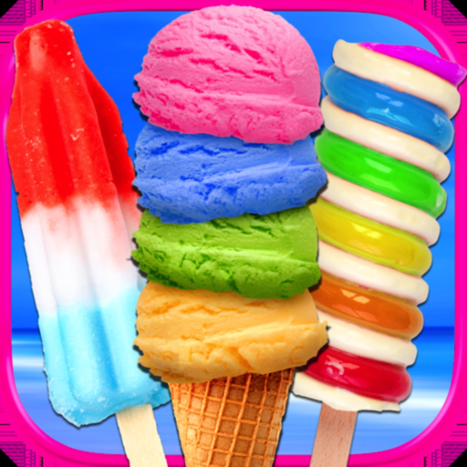 Ice Cream Popsicles Games app icon