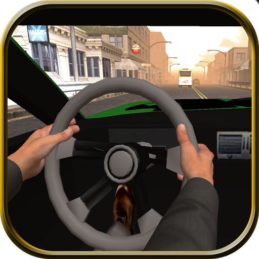 Full throttle racing in car - Drive as fast & as furious you can app icon