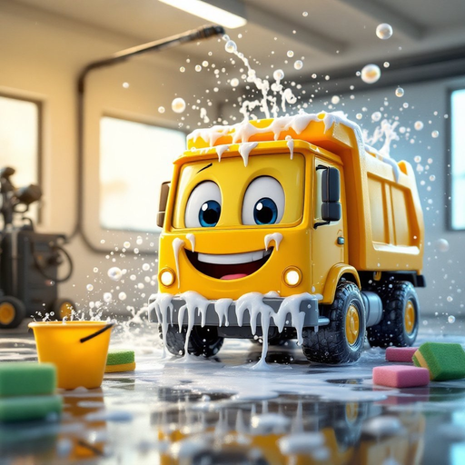 Truck & Car Wash Salon Game app icon