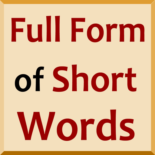 Short Form To Full Form app icon