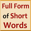 Short Form To Full Form icon