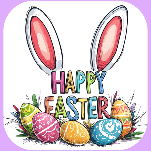 Easter for painting & drawing app icon