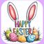 Easter for painting & drawing icon