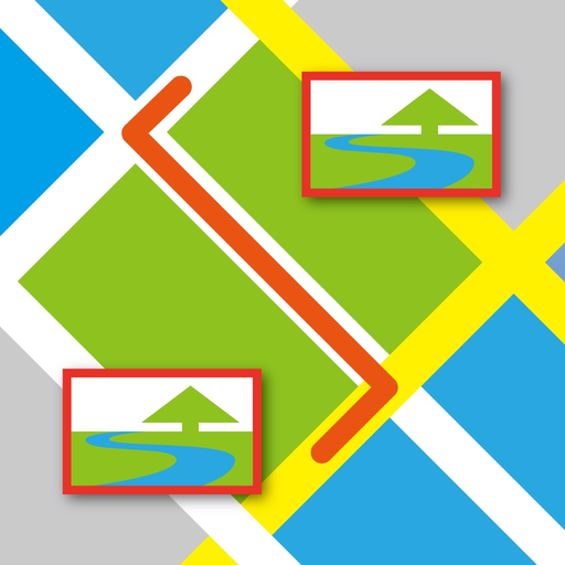 PhotoRoute - Map Your Journey app icon
