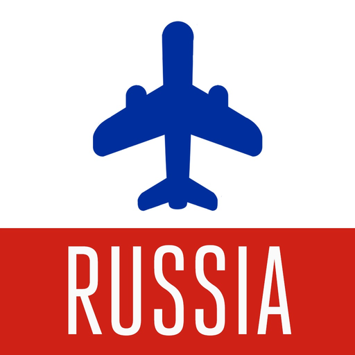 Russia Travel Guide and Offline Street Map app icon