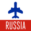 Russia Travel Guide and Offline Street Map icon