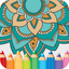 Coloring Books Mandala Adult Games For Relax icon