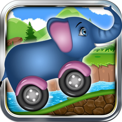 Kidzee - Animal Cars Racing Game for Kids app icon