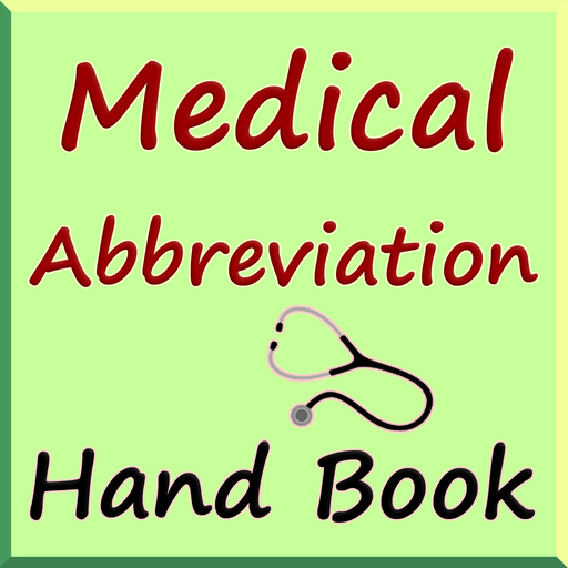 Medical abbreviation app icon