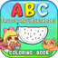 ABC Fruits And Vegetables Coloring Book: Learning English Vocabulary Free For Toddlers And Kids! icon