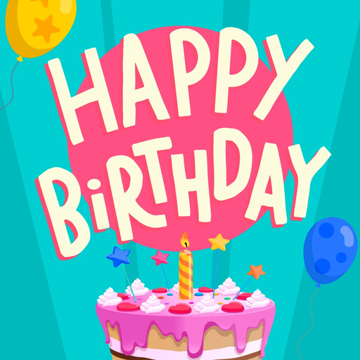 Happy Birthday Cards Maker . app icon