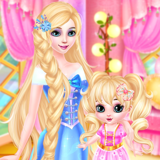 Princess And Baby makeup Spa － makeover app icon