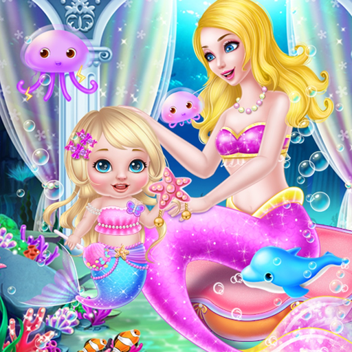 Mermaid Newborn Baby Care Nurse app icon