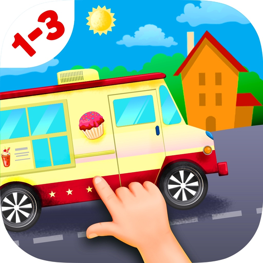 Trucks and Car Jigsaw Puzzles for Toddlers Free app icon