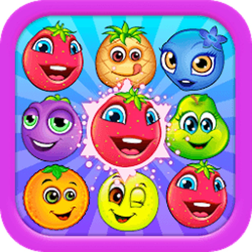Sweet Fruit Jelly Land : Amazing Match 3 Pop Game app icon