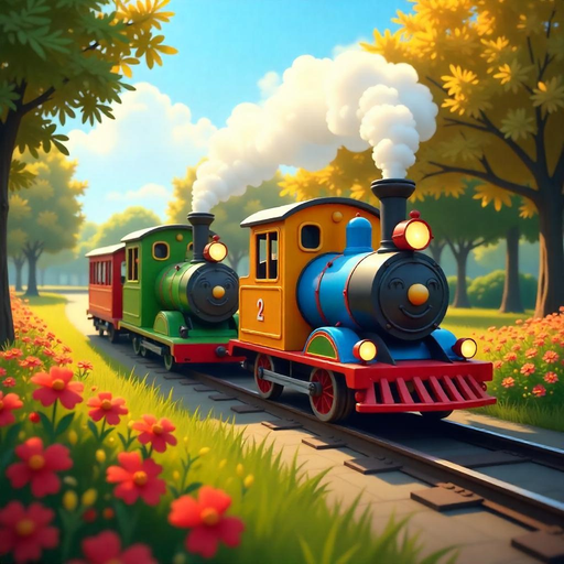 Train Racing 3D - Train Games app icon