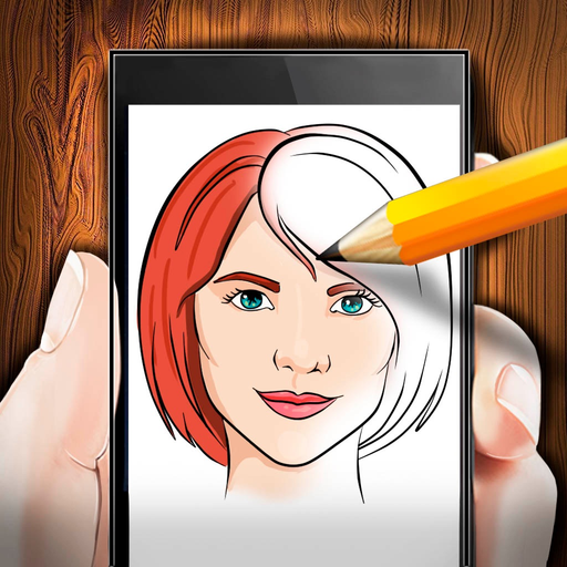 Lesson Draw Human Face app icon