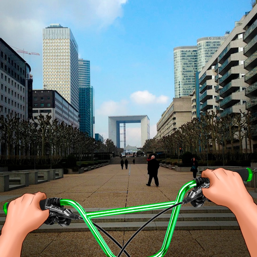 Drive BMX in City Simulator app icon