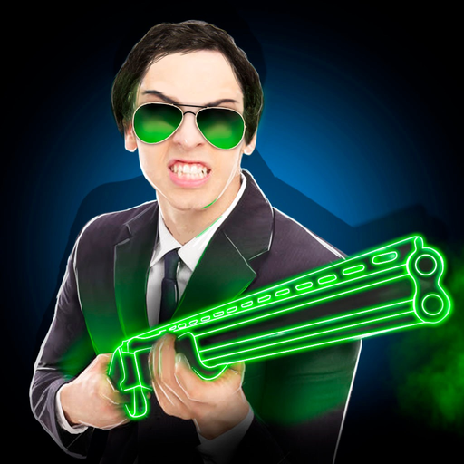 Simulator Neon Shotgun Free app icon