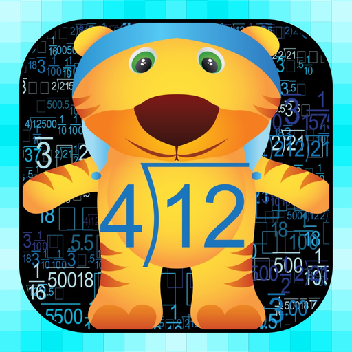 Division and multiplication math games homeschool app icon