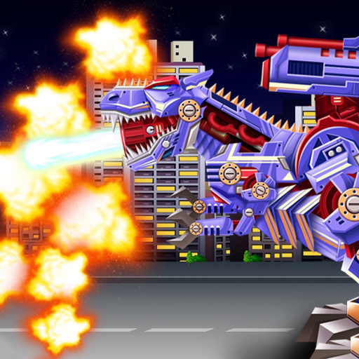Dinosaur Robot Warrior War app icon