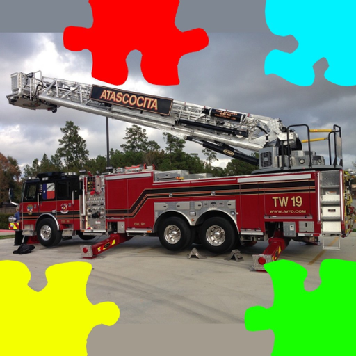 Fire Truck Photo Jigsaw Puzzle app icon