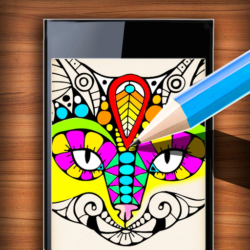 Coloring For Adults Relax app icon