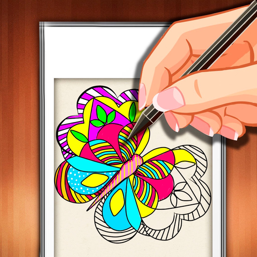 Coloring For Kids Relax app icon