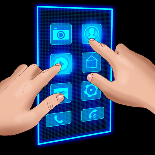 Hologram Screen Phone Joke app icon