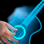 Simulator Guitar Hologram icon