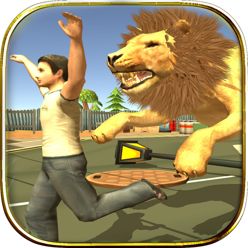 Wild Animal Zoo City Simulator app icon