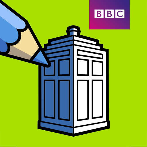 BBC Colouring: Doctor Who app icon