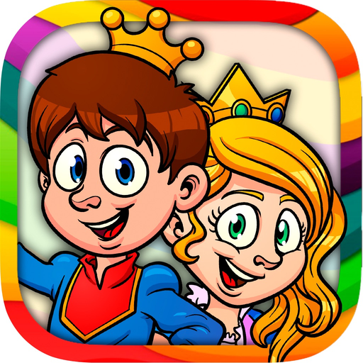 Paint classic tales – educational coloring book pages of stories for kids app icon