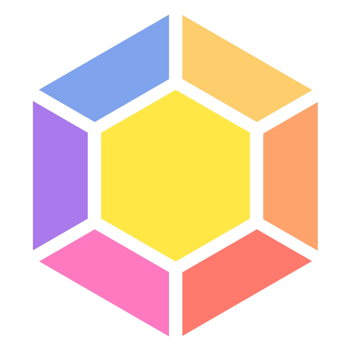Hex Cells Classic Hexagon Matching Puzzle app icon