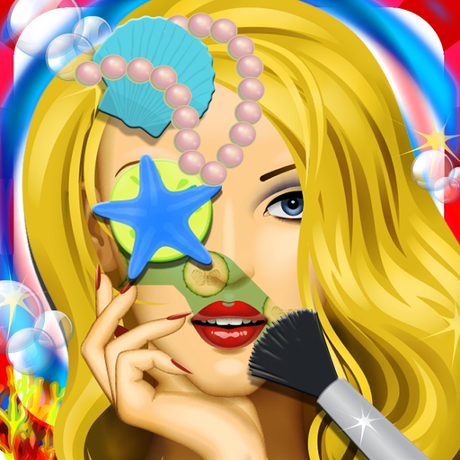 Mermaid Princess Spa Makeover Salon - An Underwater aquatic dress up & make up fairy tale game for girls app icon