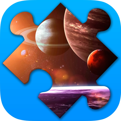 Space Jigsaw Puzzles free Games for Adults app icon