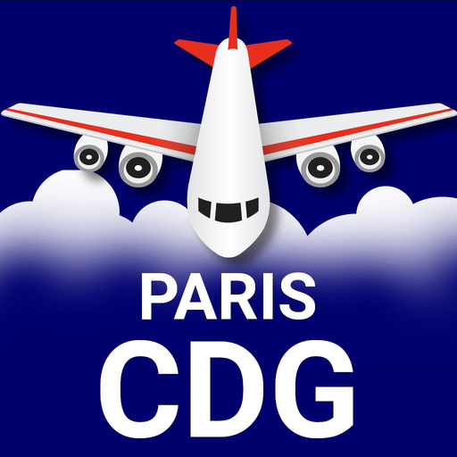 Paris CDG Airport Flight Info app icon