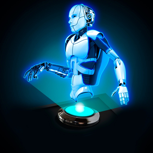 Hologram 3D Robot Simulator app icon