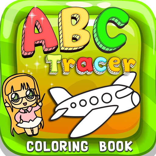 ABC Tracer Phonics Coloring Book: English Vocabulary Learning For Toddlers And Kids! app icon