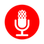 Voice recorder, audio recorder icon