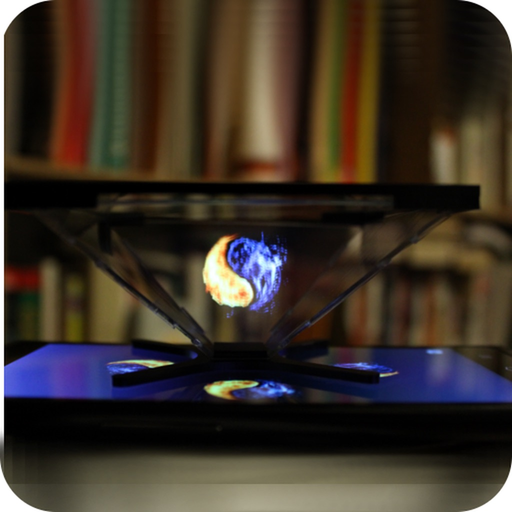 Hologram Pyramid Videos app icon